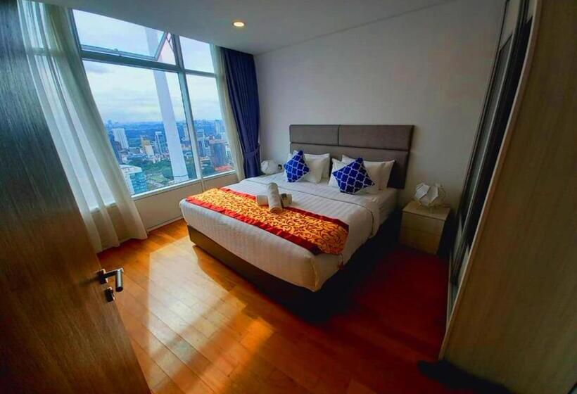 آپارتمان 1 خوابه با چشم‌انداز, Luxury Apartment Near Klcc & City Center