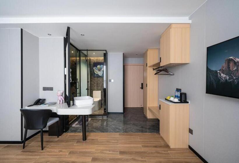 غرفة إدارية سرير كينج, Weizhanwan Hotel Shenzhen International Convention And Exhibition Center