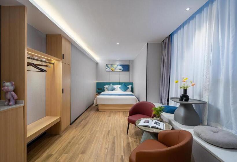 غرفة إدارية سرير كينج, Weizhanwan Hotel Shenzhen International Convention And Exhibition Center