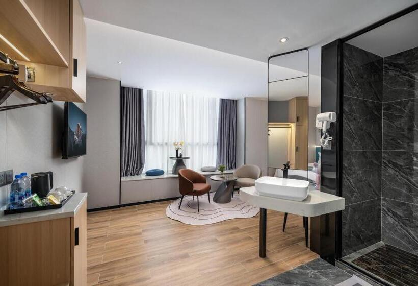 غرفة إدارية سرير كينج, Weizhanwan Hotel Shenzhen International Convention And Exhibition Center