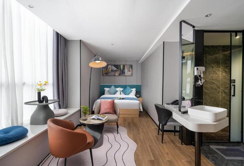 غرفة إدارية سرير كينج, Weizhanwan Hotel Shenzhen International Convention And Exhibition Center