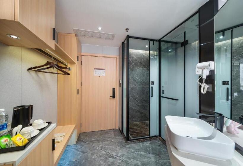 غرفة ديلوكس سرير كينج, Weizhanwan Hotel Shenzhen International Convention And Exhibition Center