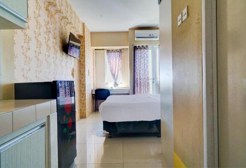 デラックスルーム, Oyo Life 92874 Apartement Grand Sentraland Karawang By Red Dragon