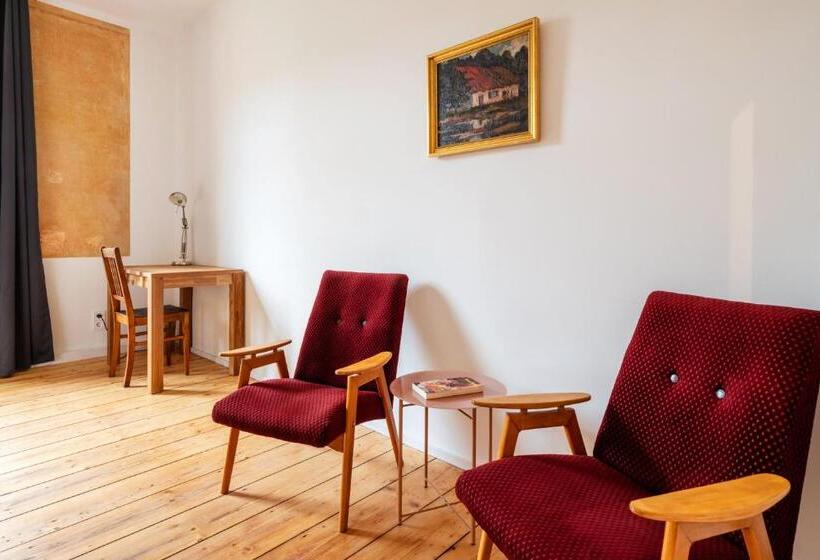 Номер Стандарт Совместная Ванная, Künstlerzimmer Im Kulturhaus Häselburg