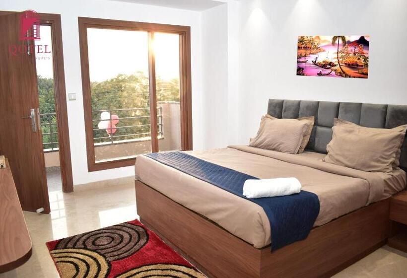 Pokój Deluxe z Balkonem, Qotel Hotel Signature Bnb Ashok Vihar