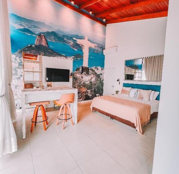 سوئیت با تخت بزرگ, Casa Cancun Hotel Boutique & Eventos