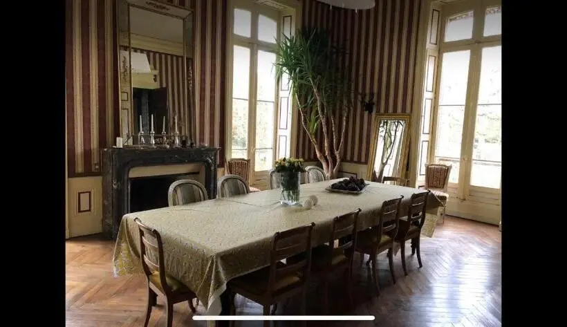 Deluxe-huone, Suite Privée Bleu Au Château De La Franceule