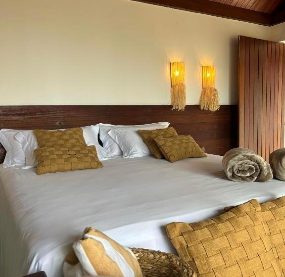 바다 전망 스탠다드 방갈로, Kuarasy Boutique Hotel Japaratinga