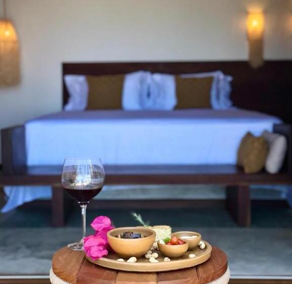 オーシャンビューのスタンダードバンガロー, Kuarasy Boutique Hotel Japaratinga