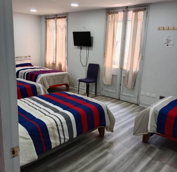 חדר סטנדרט לארבעה, Hostal Mancora