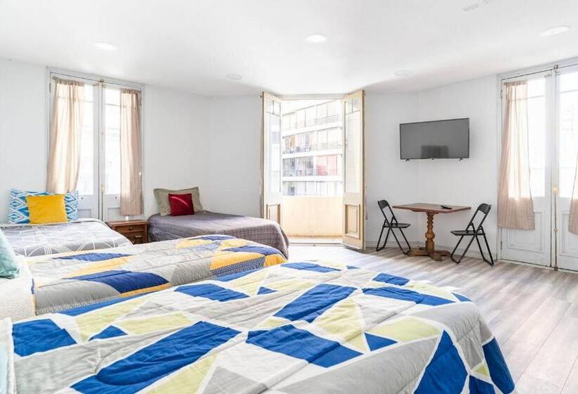 חדר סטנדרט לארבעה, Hostal Mancora