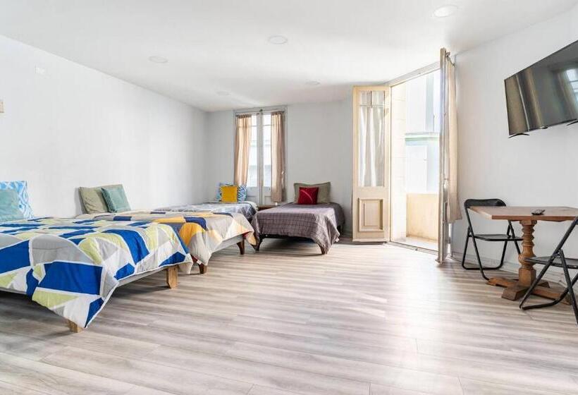 חדר סטנדרט לארבעה, Hostal Mancora