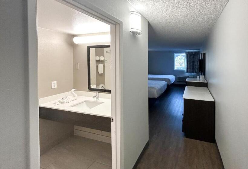 غرفة قياسية, Studio 6 Suites Carson, Ca