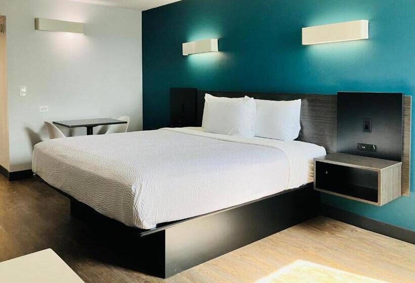 غرفة قياسية سرير كينج لذوى الإحتياجات الخاصة, Studio 6 Suites Carson, Ca