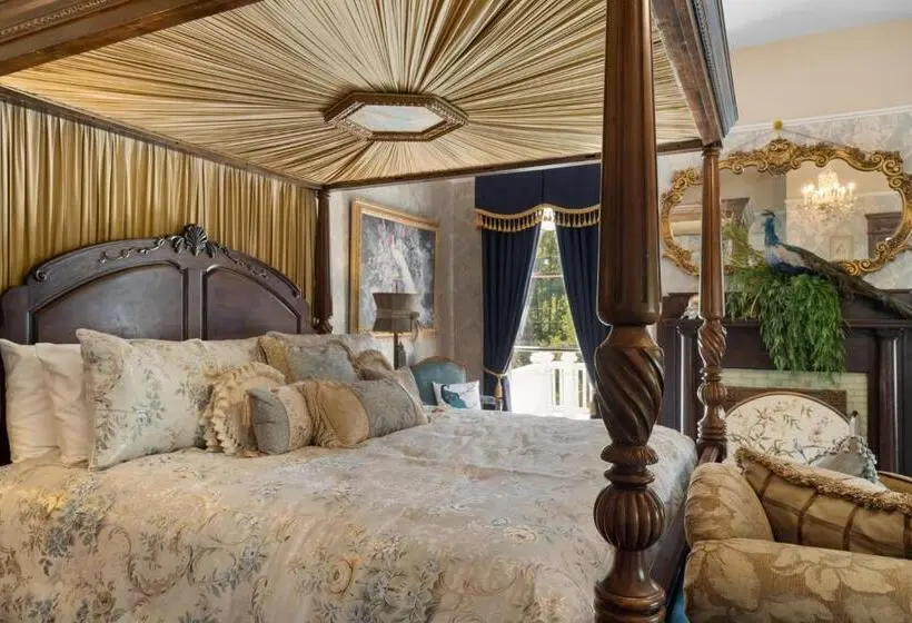 キングサイズベッドのデラックスルーム, Ross Mansion Bed & Breakfast
