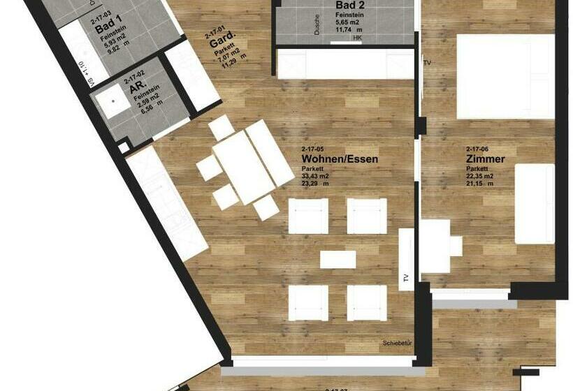 带1个卧室的高级公寓, Adler Resort