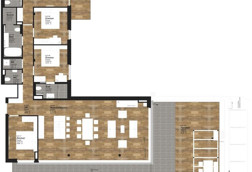 带1个卧室的顶楼公寓, Adler Resort