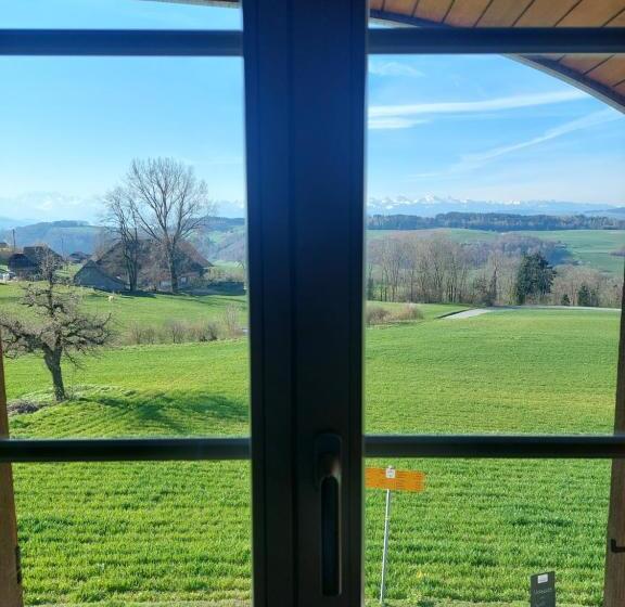Standardzimmer Geteiltes Bad, Alpenblick Ferenberg Bern