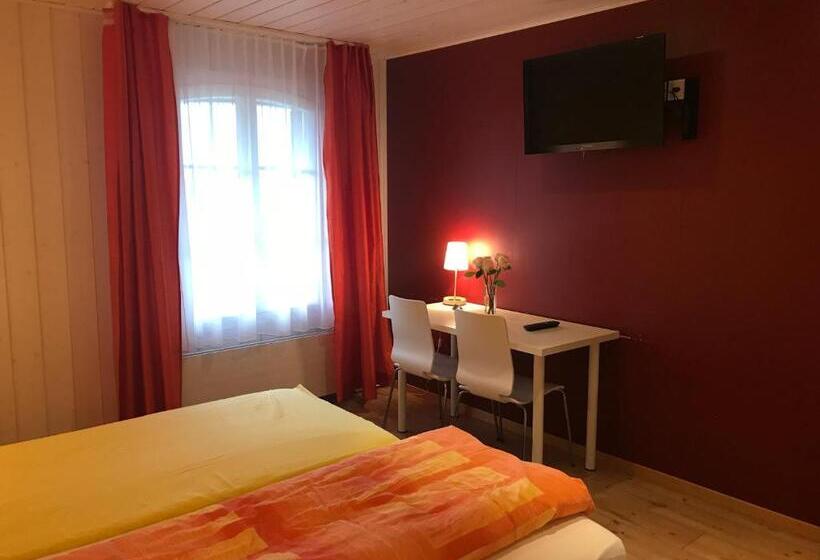 Standardzimmer Geteiltes Bad, Alpenblick Ferenberg Bern