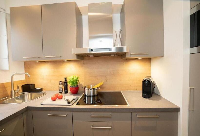 庭の見える１ベッドルームアパートメント, Garbershof