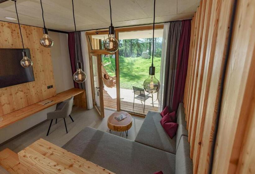 带露台的高档房间, Lärchenhof