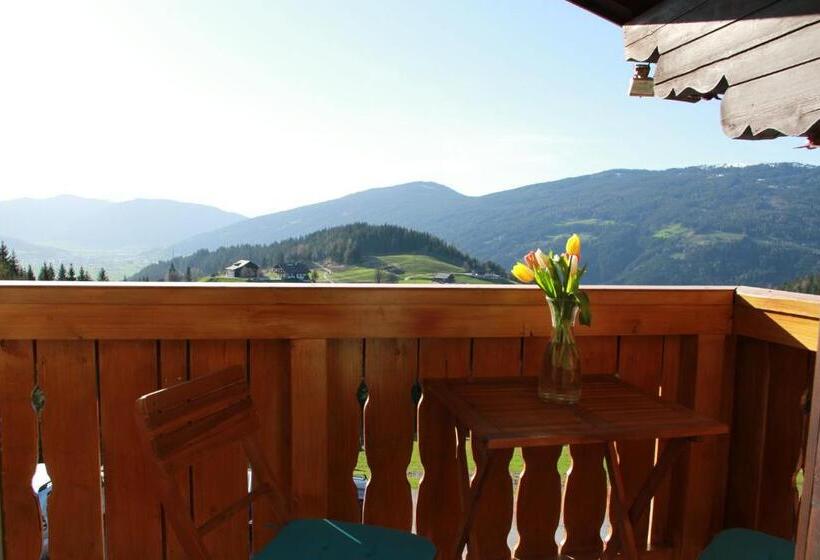 غرفة ديلوكس مطلة على الجبل, Frühstückspension Bachseitenhof