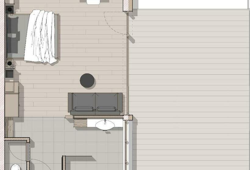 חדר דלוקס, Ruhehotel & Naturresort Rehbach   Adults Only