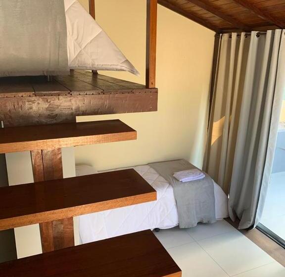 Standard studio with lake view, Pousada Lazúli