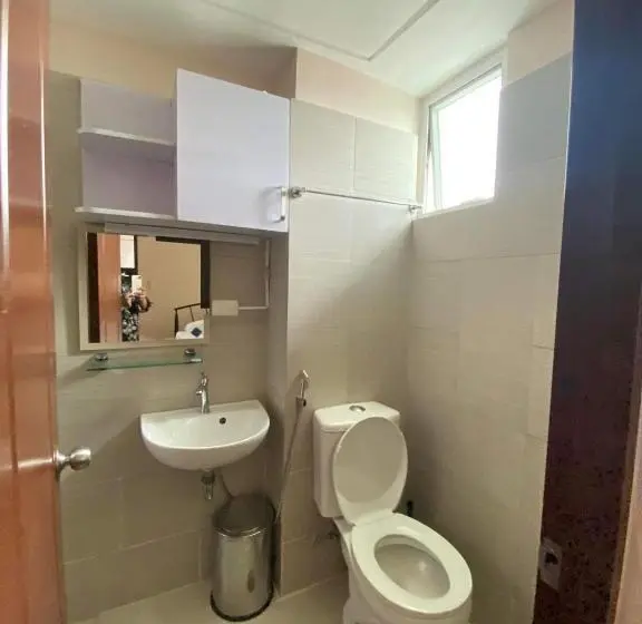 庭の見える１ベッドルームアパートメント, Anuva Residence Condominium