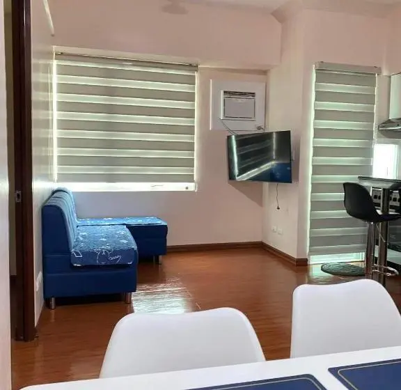 庭の見える１ベッドルームアパートメント, Anuva Residence Condominium