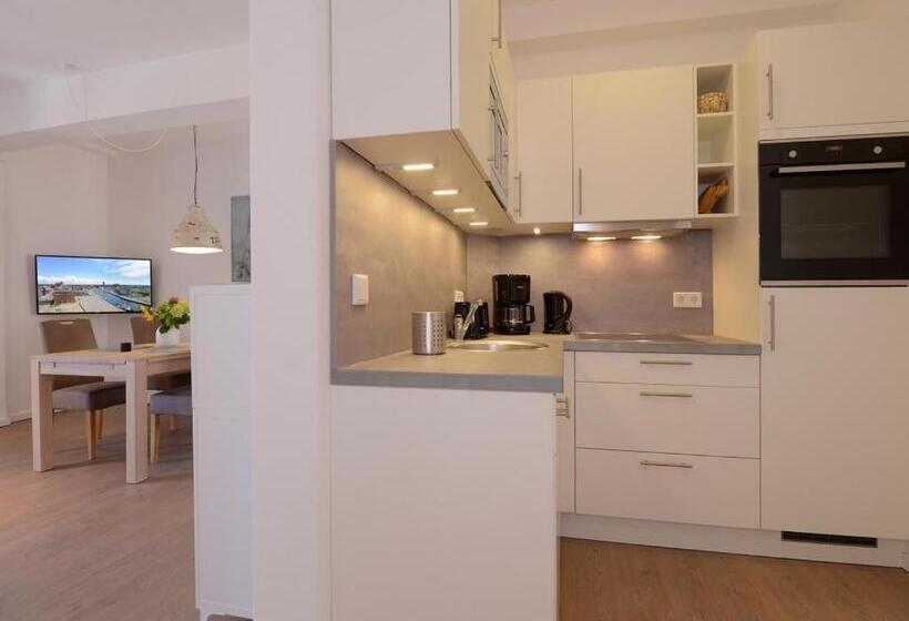 Апартаменты 1 Спальня с Балконом, Ohlerich Speicher App_ 16