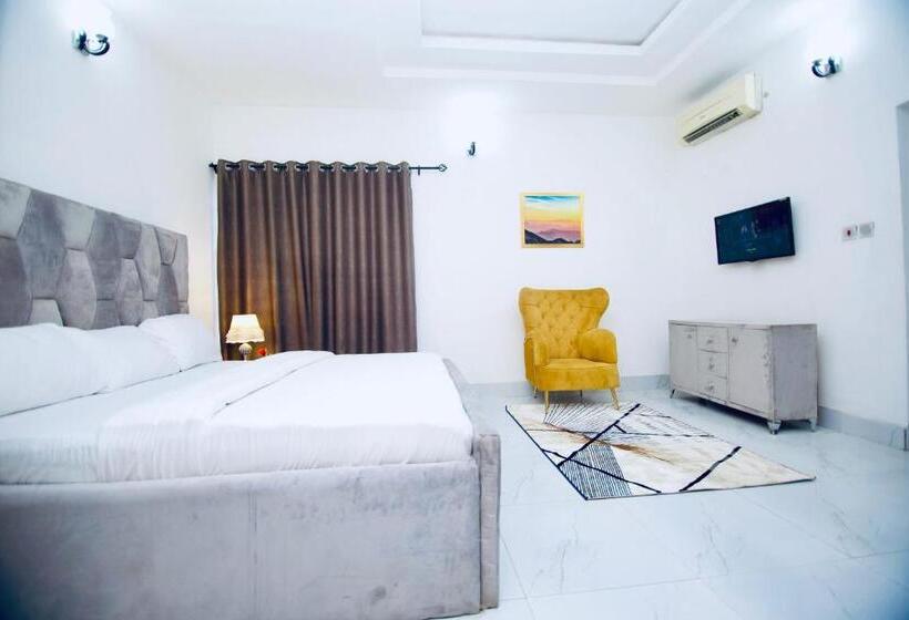 اتاق استاندارد با تخت بزرگ, Oasis Villa Lekki