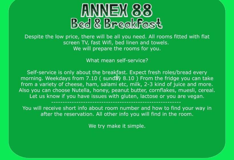 エコノミールーム, Annex88 B&b