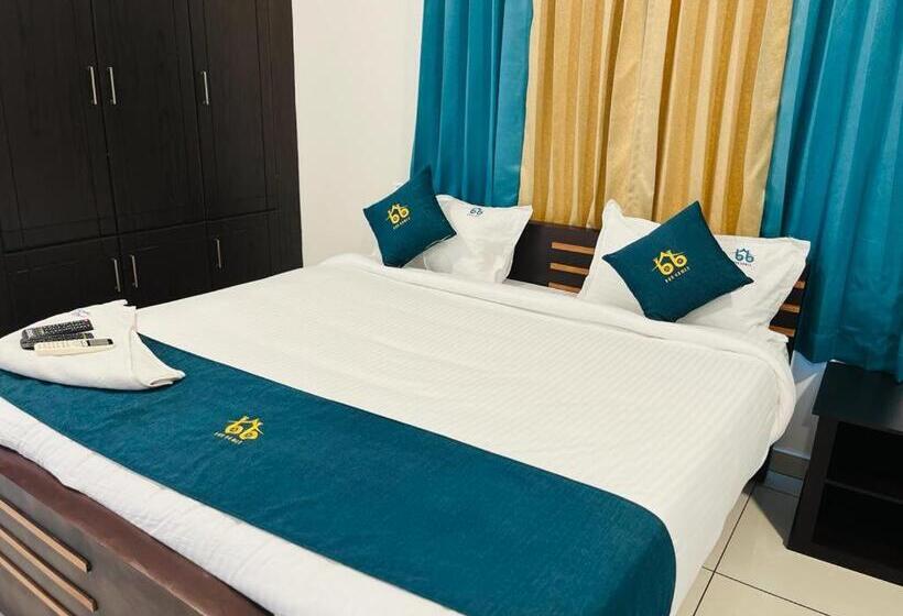 패밀리 룸, Bnb Homes, Technopark, Trivandrum
