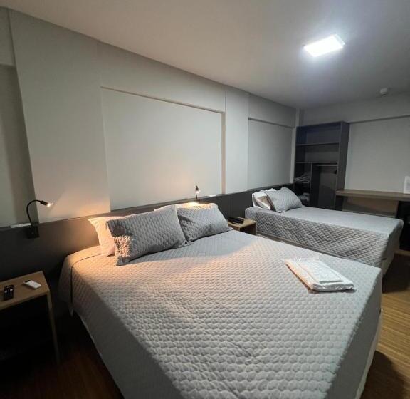 غرفة ديلوكس ثلاثية, Hoteis Cattoni