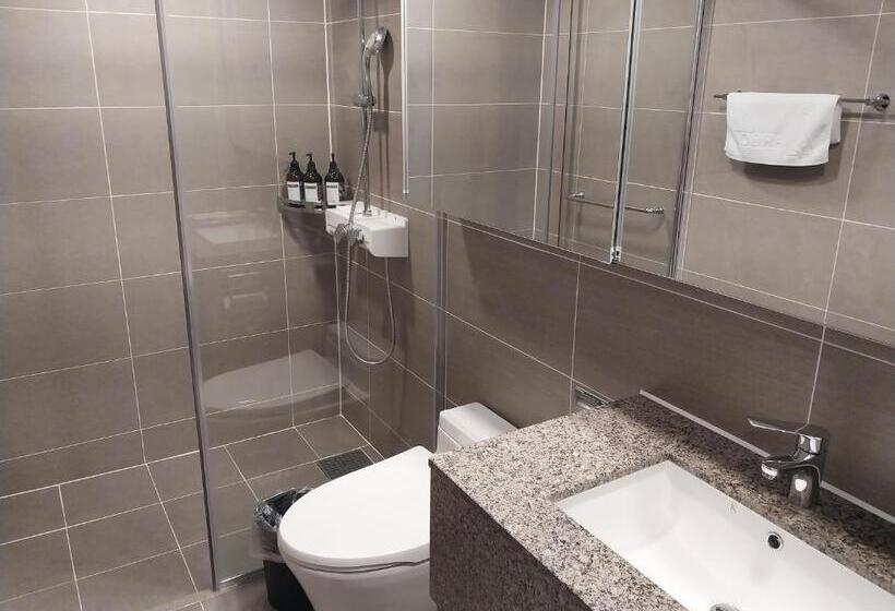 اتاق لوکس با چشم‌انداز دریا, The Solid Residence   Elbon The Stay By Haeundae