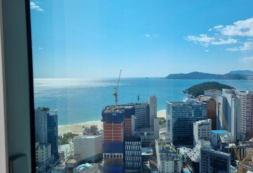 اتاق لوکس با چشم‌انداز دریا, The Solid Residence   Elbon The Stay By Haeundae