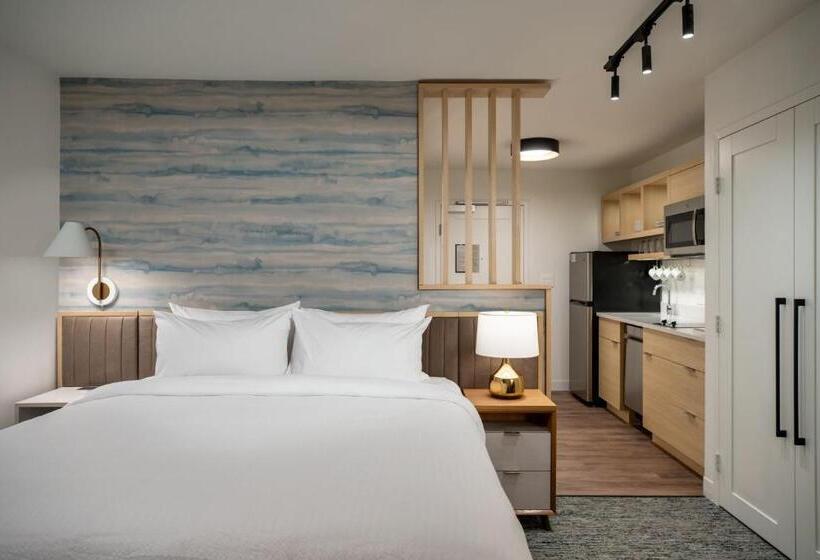 带大床的标准工作室, Towneplace Suites By Marriott Monrovia