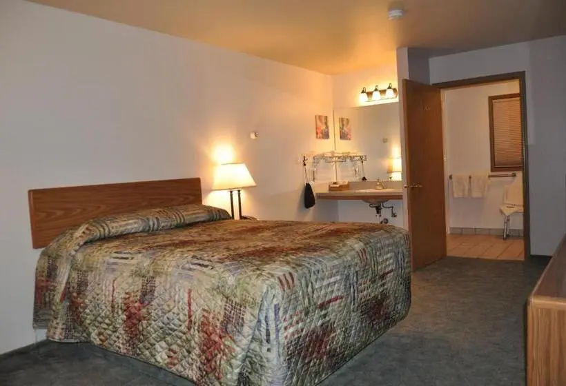 Huoneisto 1 Makuuhuone Pohjakerros, Moriah Motel