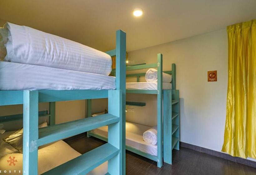 מיטה בחדר סופריור במשותף, Zostel Pondicherry, Auroville Road