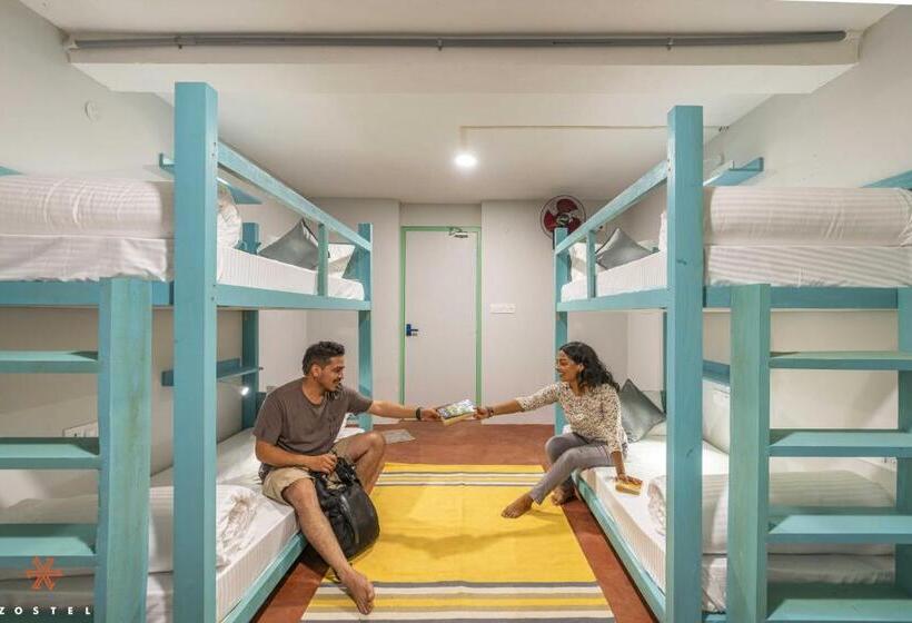 تختخواب در اتاق مشترک, Zostel Pondicherry, Auroville Road