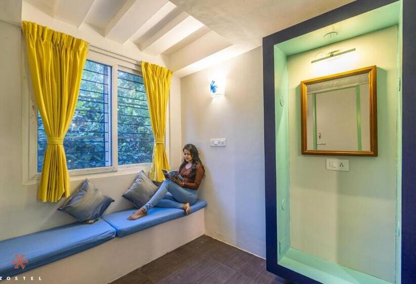 تختخواب در اتاق مشترک, Zostel Pondicherry, Auroville Road