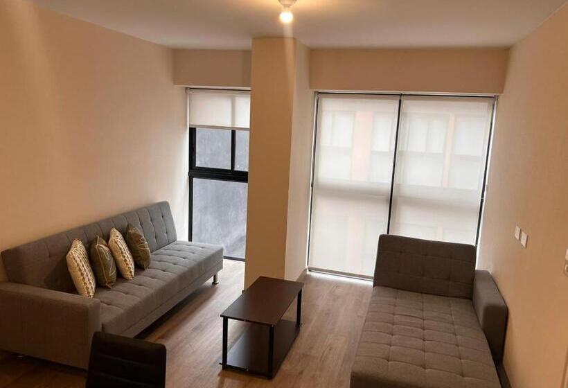 低层单卧公寓, Monterrico Polo Aparts   Cerca A La Embajada De Usa