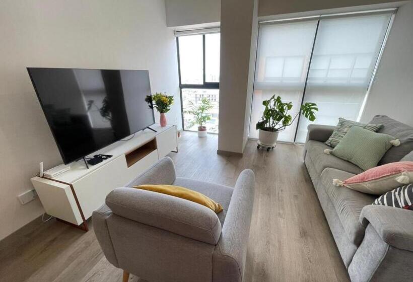 带1个卧室的公寓, Monterrico Polo Aparts   Cerca A La Embajada De Usa