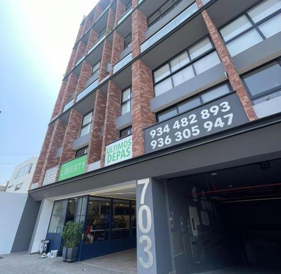 低层单卧公寓, Monterrico Polo Aparts   Cerca A La Embajada De Usa