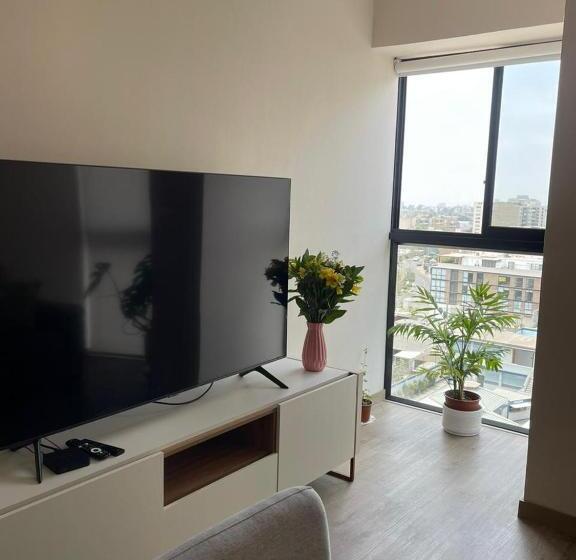 带1个卧室的公寓, Monterrico Polo Aparts   Cerca A La Embajada De Usa