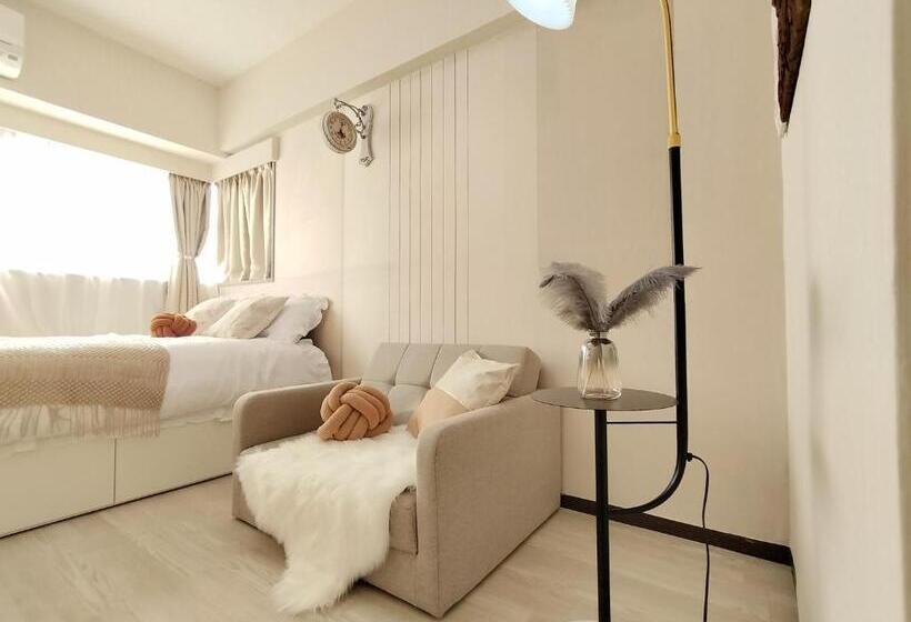 חדר סטנדרט לשלושה, Z75新宿最中心 東新宿站5分 Shinjuku Center 5 Mins To Station, Max 3p 直达新宿 涉谷 表参道 池袋 上野 代代木 银座 原宿