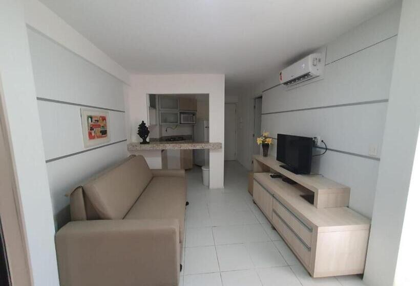 침실 1개 아파트, Apartamento 208 Kings Flat Hotel Ponta Negra Natal Rn