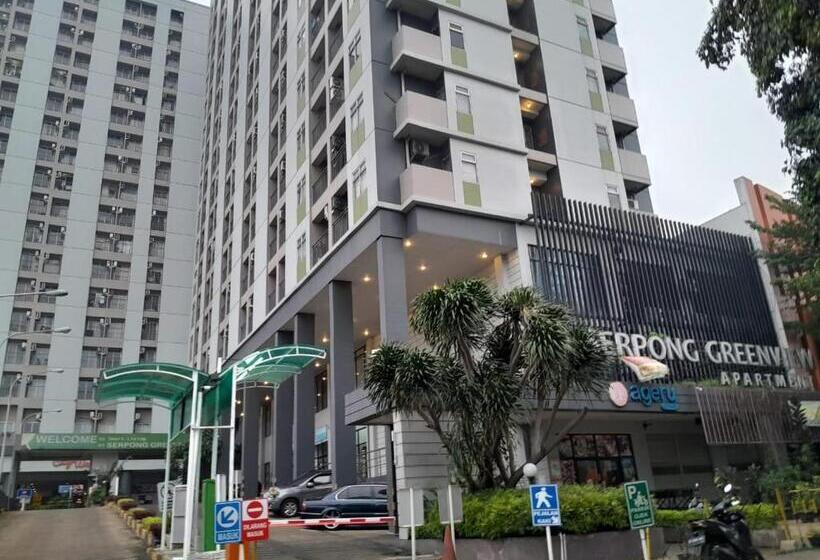 استودیو استاندارد با بالکن, Day Use Inn At Serpong Green View Apartment Bsd