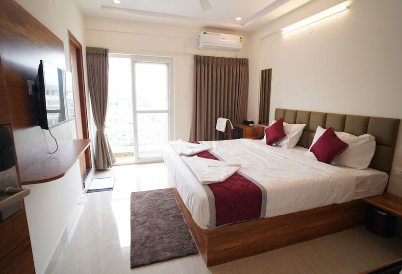 디럭스 룸, The Auberge Boutique Hotel Manyata Tech Park